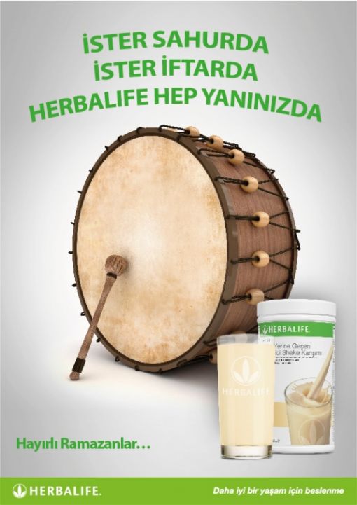 ister sahurda ister iftarda, herbalife ramazan, herbalife
