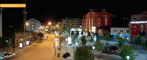 Bolu gece manzarası