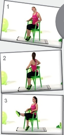  Sandalyede Yapılabilecek Egzersizler, Herbalife